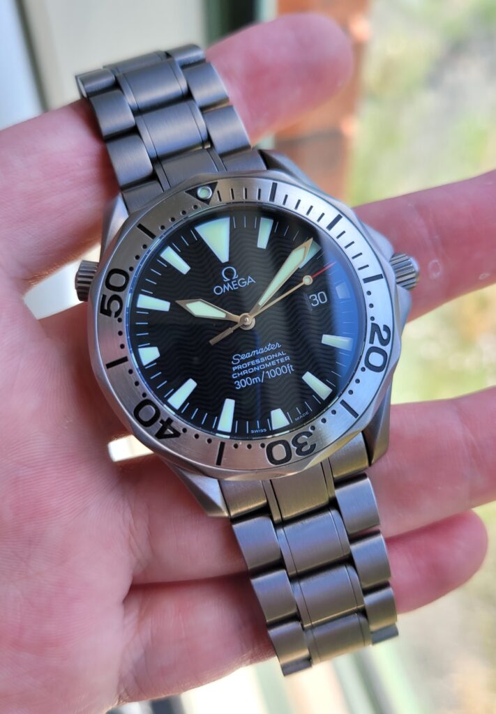 Omega Seamaster Professional 300m, Automatic with Date, Titanium Case