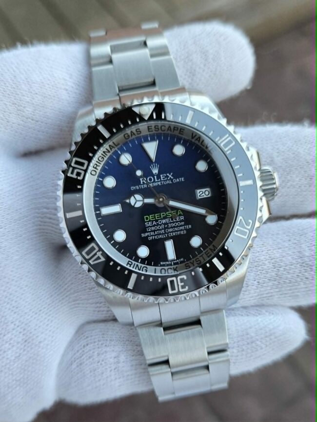 Rolex Deepsea Sea-Dweller "James Cameron" Stainless Steel on Bracelet. Reference 116660, Year 2018, Near Mint Condition, Full Set Box & Papers, Keeping Perfect Time