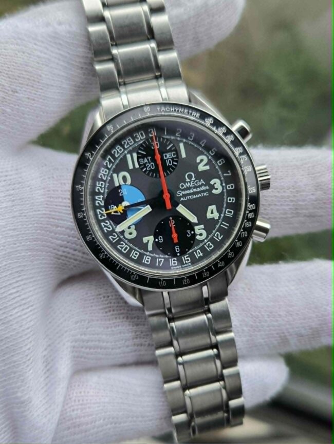 Omega Speedmaster MK40 Automatic Triple Calendar Chronograph, Reference 3520.53, Circa 2000, Keeping Perfect Time, Comes with Box