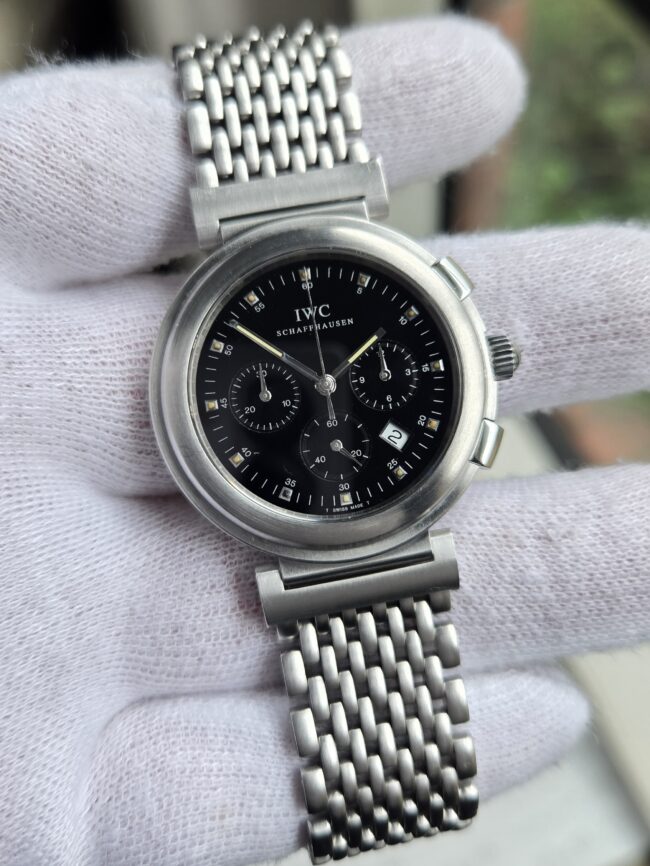 IWC Da Vinci Chronograph 37mm, Quartz Movement, Reference IW372805, Circa 2001, Excellent Condition