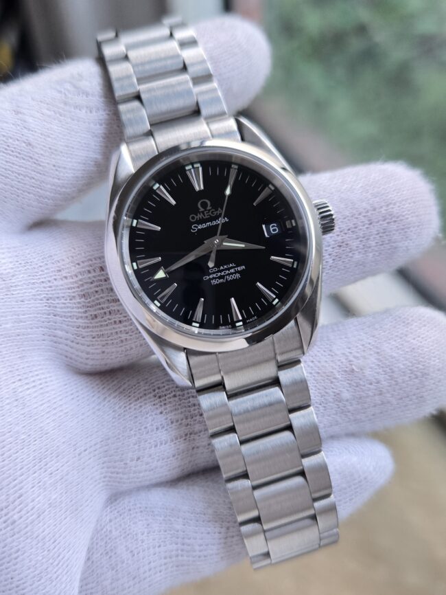 Omega Seamaster Aqua Terra 36mm Automatic Co-Axial, Reference 2504.50, Circa 2006, Excellent Condition, Recently Serviced, with Box & Booklet